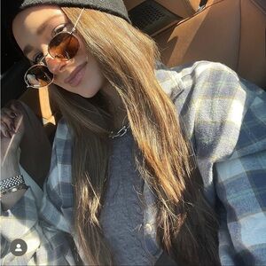 WeWoreWhat Plaid Flannel Shirt